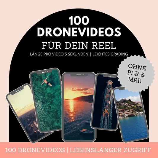 IAM KVCV 100 DRONEVIDEOS FOR REELS