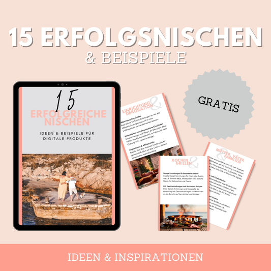 GUIDE - 15 ERFOLGSNISCHEN & BEISPIELE OHNE PLR