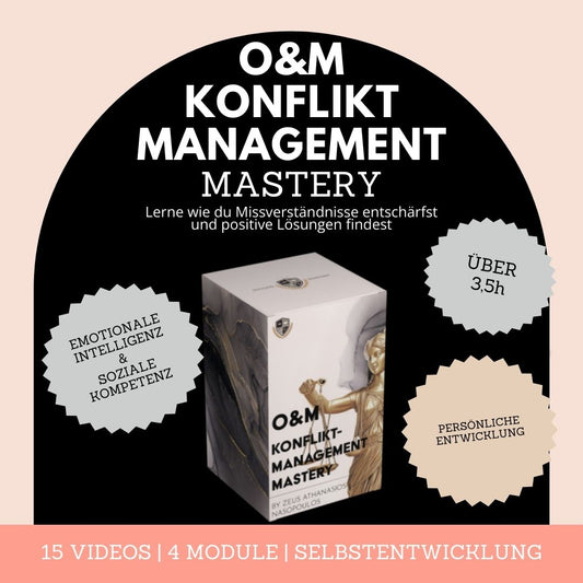 O&M KONFLIKTMANAGEMENT MASTERY